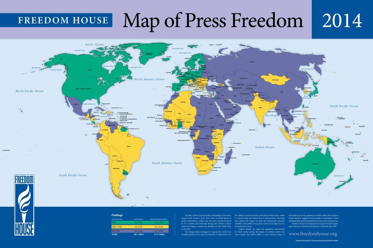 Freedom House : Đài Loan đạt mức độ tự do về quyền chính trị và quyền tự do công dân