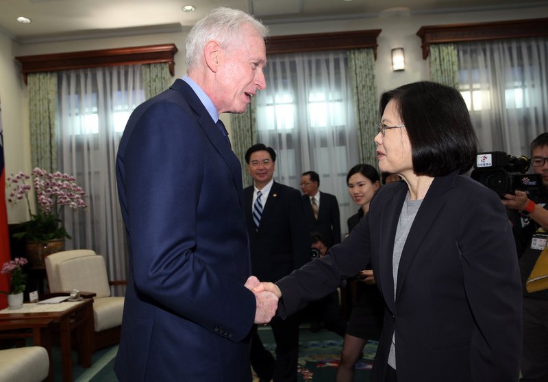 Tiếp đón Chủ tịch AIT, tổng thống Thái Anh Văn : Không nên tước đoạt quyền tham dự WHA của Đài Loan