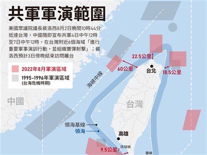 Trung Quốc tuyên bố diễn tập quân sự tại 6 khu vực quanh đảo Đài Loan, Bộ Quốc phòng: sẽ chống lại hành động mang tính vi phạm chủ quyền quốc gia