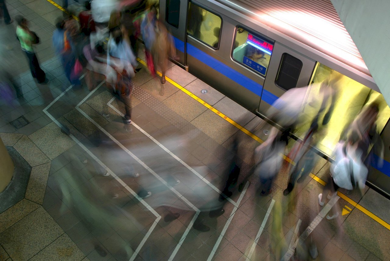 Hơn 60% số vụ tranh chấp tại hệ thống tàu điện ngầm Đài Bắc là va chạm và giẫm đạp