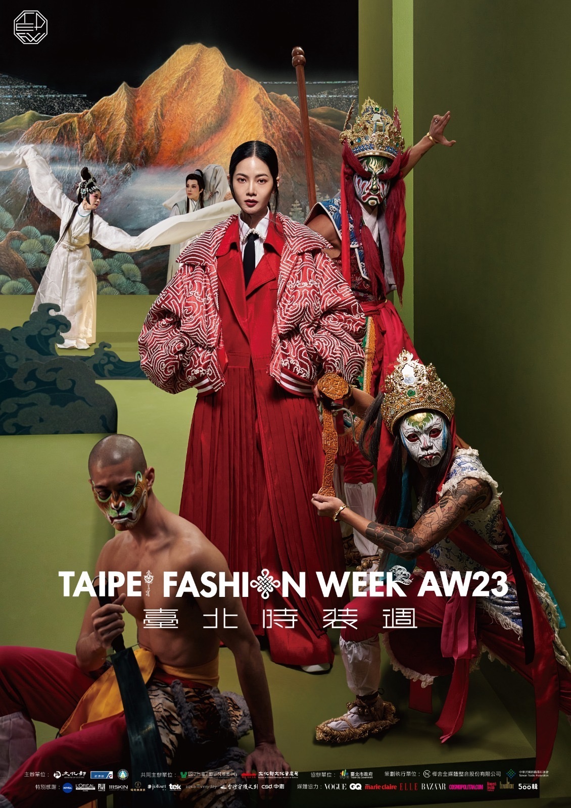 Taipei Fashion Week 2023 kết hợp với nghệ thuật truyền thống, Bộ trưởng Sử Triết: càng giàu bản sắc địa phương càng fashion