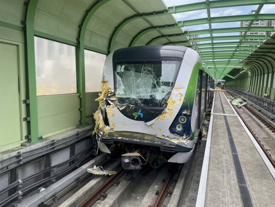 40 giây mấu chốt gây ra sự cố tử vong trên tuyến tàu metro Đài Trung, 3 khâu ngăn ngừa tai nạn đều mất tác dụng