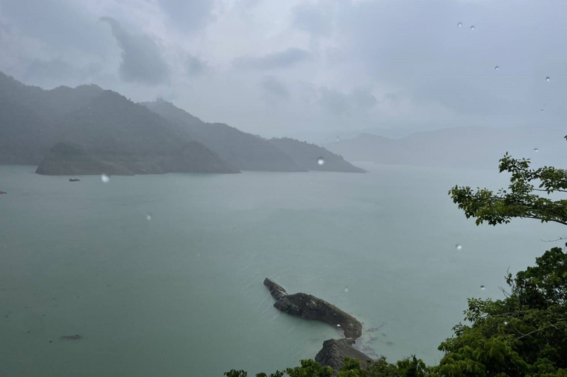 Cơn bão Doksuri được kỳ vọng sẽ làm đầy hồ chứa Zengwen - hồ chứa duy nhất vẫn còn đang thiếu nước