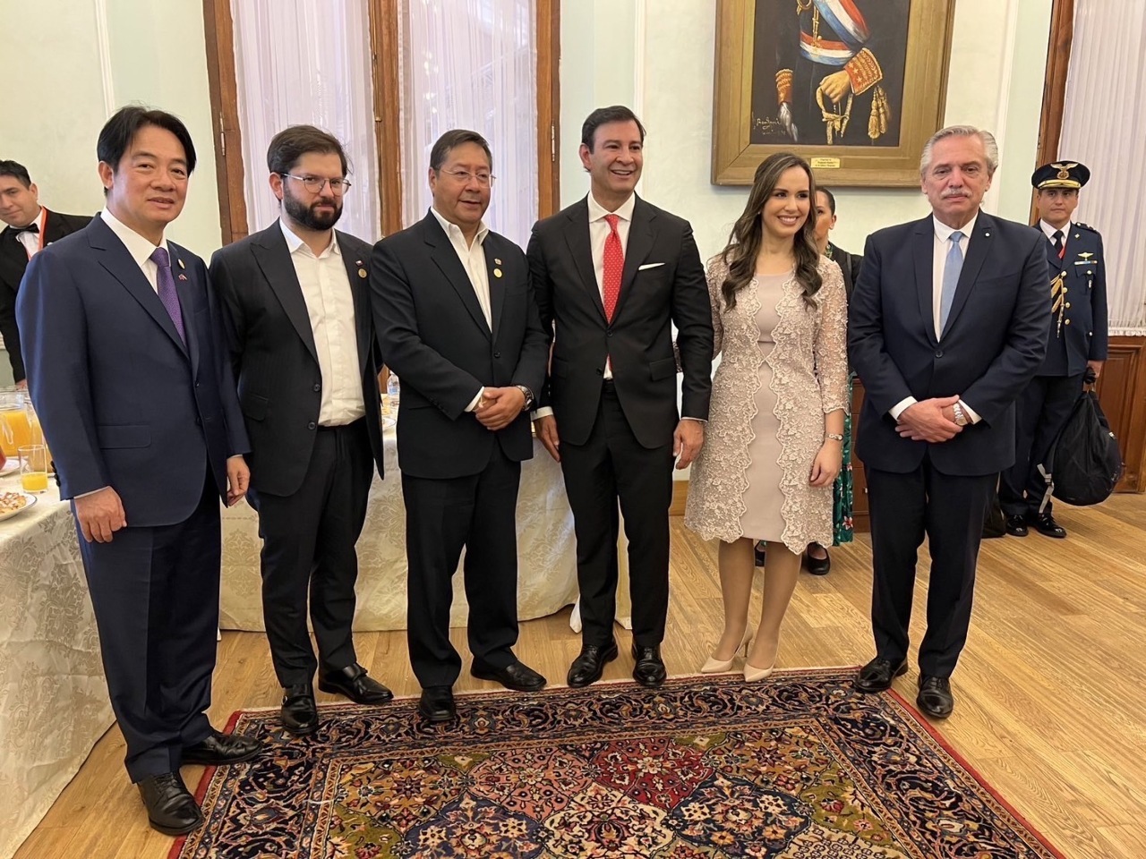 Tân Tổng thống Paraguay đề cập tới Đài Loan trong diễn văn tại buổi lễ nhậm chức, Phó Tổng thống Lại Thanh Đức giao lưu với nguyên thủ nhiều quốc gia