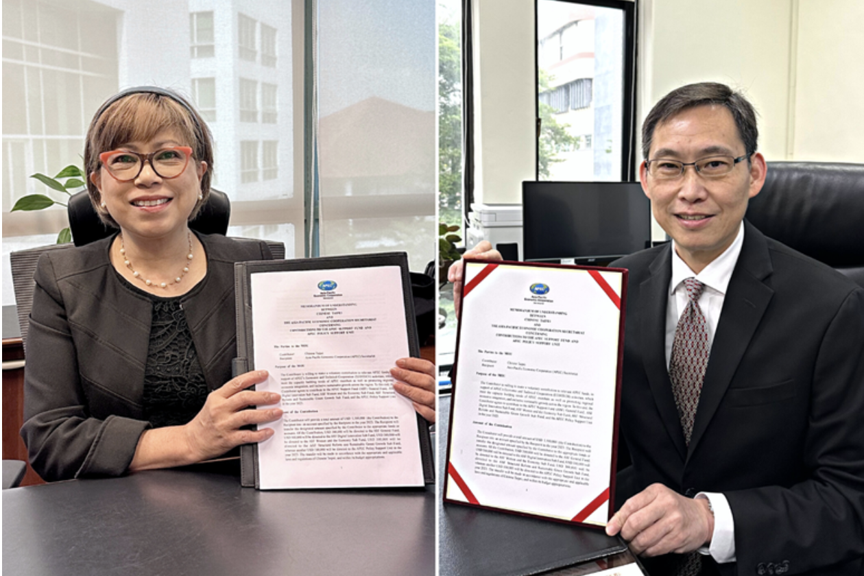 Ban Thư ký APEC công khai cảm ơn Đài Loan quyên góp 1,5 triệu USD