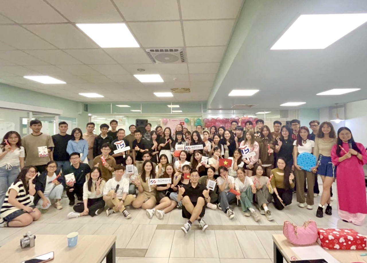 Chương trình chào mừng tân sinh viên kỳ học mùa xuân 2024 tại Đại học Khoa học Kỹ thuật Nam Đài: cơ hội giao lưu gắn kết giữa sinh viên Việt Nam tại Đài Nam