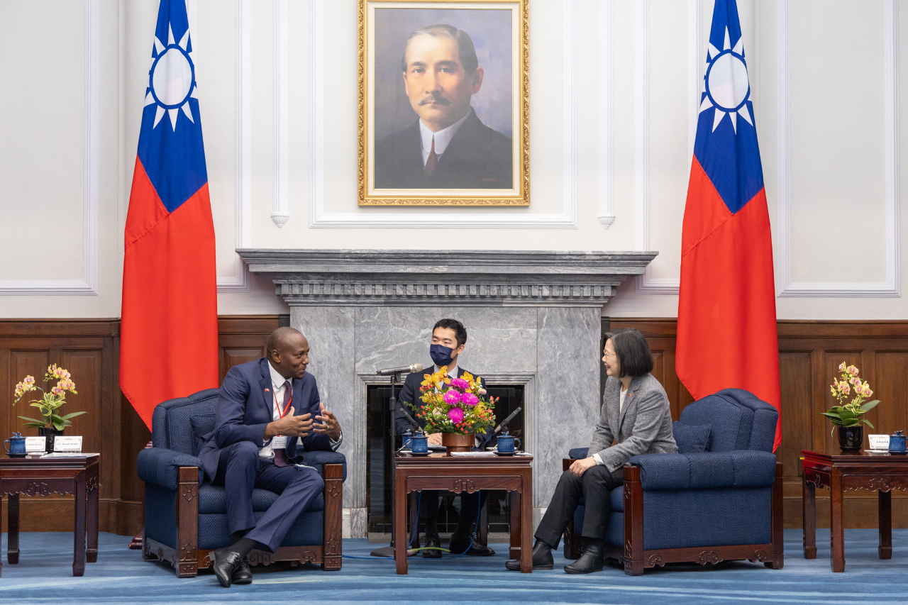 Gặp Thủ tướng Eswatini, Tổng thống cảm ơn nước bạn đã ủng hộ Đài Loan tham gia hoạt động quốc tế